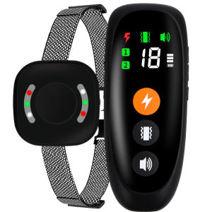 800m Pet Remote Control Training Collar Waterproof Bark Stop Shock Collar Electric Prefessional Adjustable Training Aids