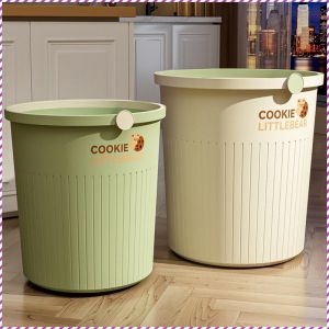 ถังขยะ การลงทุนโดยตรง ถุงขยะ กันน้ำและกันความชื้น ป้องกันการรั่วซึม การเก็บขยะที่สะดวก ฝาครอบด้านบนสีขาว
