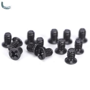 YUYIN4 100PCS 3.5” Hard Drive HDD Tray Computer Chassis Hard Disk Black Screw For PC