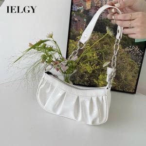 IELGY one-shoulder crocodile pattern underarm bag female fashion French niche texture popular bag