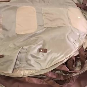 xpkQ Large-capacity travel camping storage-style single-shoulder crossbody luggage bagfashionable foldable waterproof shopping bag R3K9L