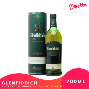 Glenfiddich 12 Year Old Single Malt Scotch Whisky 700ml 40% ABV | Drinkka