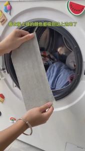 24pcs Anti Dyed Cloth Laundry Papers  Washing Machine  Mixed Dyeing Proof Colour Absorption Sheet Colour Catcher Grabber洗衣防染色片