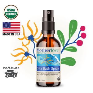 Motherlove Organic Sitz Bath Spray for Perineal Care 59 ml EXP Aug 2029