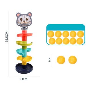 Baby Toys Rolling Ball Track Slide Tower kids Baby Early Educational Toys