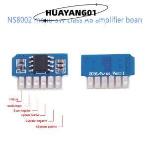 HUAYANG01 [HOT FASHION] DC 3V 3.7V 5V class AB mono 3W mini amplifier board audio amp module one channel
