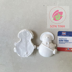 Tượng tô màu STITCH 2D tô tượng thạch cao (Không kèm màu) luyện vẽ tượng trắng decor