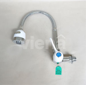 [ VIENA ] Kran Angsa Fleksibel Kran Cuci Piring Keran Sink Kran Dapur Dinding Stainless PVC WS1-W & WS2-W