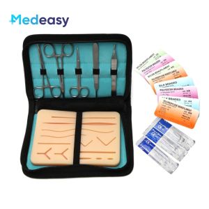 Surgical Suture Practice Kit For Training Suturing Pad With Tool Set