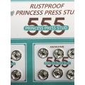 Nút bấm áo dài cúc bấm cúc bóp áo dài 555 cúc áo dài nút áo dài princess press stub. 