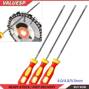 【Top Sale】3pcs Chainsaw Sharpening File Round Chainsaw Files Woodwork Round Sharpening Chainsaw Saw Chain Files Sharpener 4/4.8/5.5mm