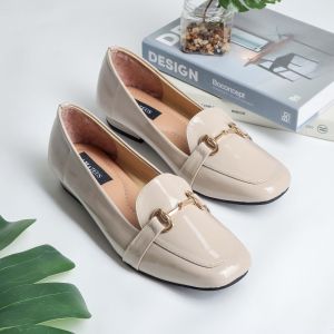 Amazeus BAIFERN Sepatu Flat Loafer Shoes Wanita