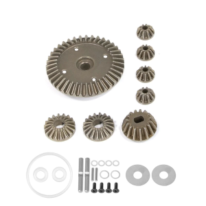 Remote Control Vehicle Part Differential Gear Set for XV02 TT02 MB01 BT01 XM01 M Model Car Part Modified Accessories