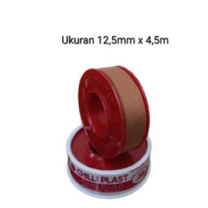 Chili Plast Plester Perekat Rol Plaster Chiliplast Kain Coklat 12.5mm x 4.5m