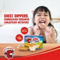 The Laughing Cow Cheez Dippers Snack Cemilan dengan Keju Belcube. 