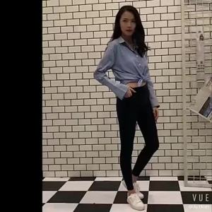 New Extra Large Size Jeans Women Extra Size Fat mm Thin Denim-like Trousers 200 JinA99