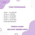 Kain American Drill Unicorn 0.5 Meter - Bahan Kain Celana Formal Kantor Seragam PDL Premium. 