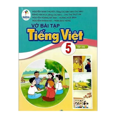 Sách - Vở bài tập tiếng việt 5 tập hai