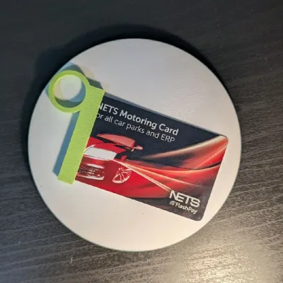OBU Cash Card Holder with Ring