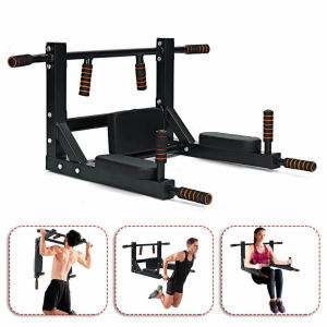 Heavy pull-up bar tilt bar foldable multifunctional wall-mounted home gym fitness exercise home fitness equipment abdominal muscle training
