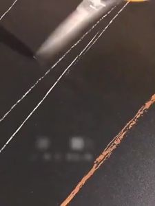 Dining Table Solid Wood Dining Table Rock Board Dining Table Chair Combination Black Walnut Color Rectangular Small Apartment