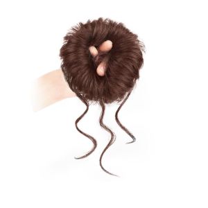 BAGUO Búi tóc xoăn Búi Tóc lộn xộn cho trẻ em Nối tóc Băng Đô Vải tổng hợp Dễ thương Trang trí Mảnh tóc giả Dành cho trẻ em