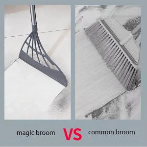 IKIO Magic Broom Sweeper | 2 in 1 Universal Wiping Sweeper | Floor Glass Wiper Broom | Multifunction Magic Broom Floor Squeegee Household Silicone Mop