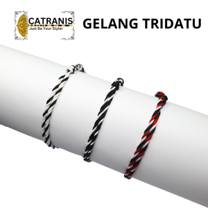 GELANG TRIDATU ASLI KHAS BALI ORIGINAL 3 PILIHAN WARNA