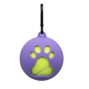 Portable Tennis Ball Holder Convenient Pet Ball Holder with Hands Free Dog Leash Attachment for Active Pets Easy Install