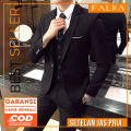 3 In 1 Set Jas Pria Tuxedo Pria Setelan Jas Pria Formal. 