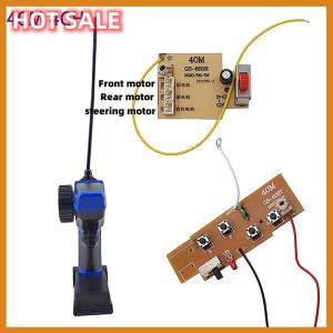 🔥🔥🔥dingdaocunz DIY Parts 40M 4CH Transmitter Board Receiver Board Durable RC Circuit Module With Remote Controller For RC Car Model Replacement