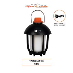 DHAULAGIRI RECHARGEABLE VINTAGE LAMP 86 LAMPU RETRO LENTERA CAMPING