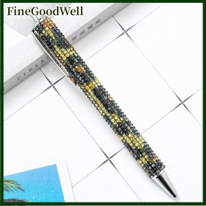 FineGoodWell Press Metal Ballpoint Pens Multi-color Gift Pen Creative Office Supplies