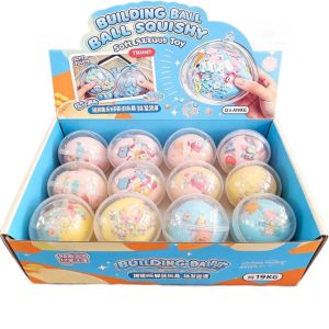 PARKOUR Hand Relax Crunchy Squishy Moldable Cartoon Figurine Handmade Ball Boys Girls Fidget Blocked Filled Ball Kids Adults