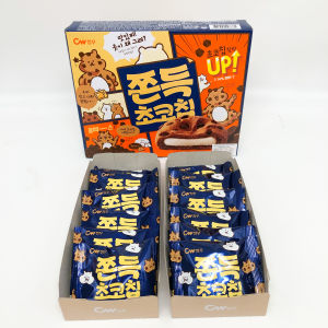 ขนมคุกกี้ต๊อก 90g 240g ไส้ต๊อกนุ่มหนึบ ขนมต๊อก ขนมต๊อกคุ๊กกี้ ขนมเกาหลี คุ๊กกี้เกาหลี Chocolate Cookie 쫀득 초코칩