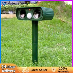 【Vodool】 Ultrasonic Mouse Repellents Infrared Solar Animals Deterrent Machine Multifunctional Waterproof Motion Detector Gardening Supplies