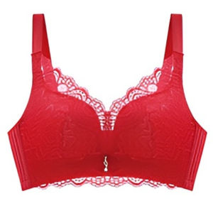 Small Breasts Push-Up Latex Bras Women Fitness Breathable Underwear Adjustable Non-Wired Lingerie