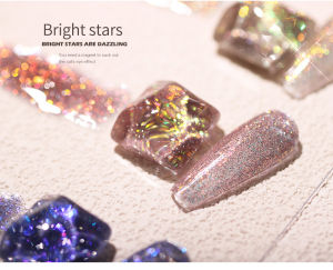 Gel Móng Tay 8Ml Ngâm Sơn Móng Tay Sáng Cho Thiết Kế Móng Tay Nghệ Thuật Đèn LED/UV