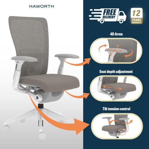 Haworth Zody vs. Popular Alternatives: Home Office Chair Comparison