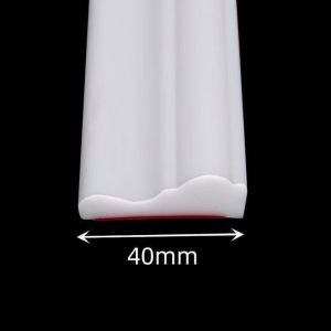 WAYCAI Self-adhesive Wall Decorative Strips European-style Flexible TV Background Wall Lines Portable TPE Border Strip for Walls Floors Cabinets