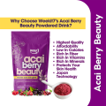 Weekit7 Organic Acai Berry Powder Anti-Aging Strawberry Cherry 7 in 1 Berry Beauty Whitening Drink FDA Approved. 