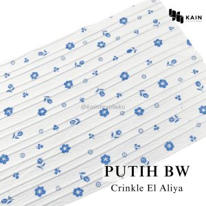 05 meter Bahan Kain Crinkle El Aliya