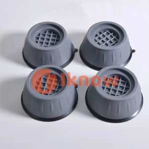 I know 4Pcs Anti Vibration Feet Pads Rubber Legs Slip Stop Silent Skid Raiser Mat Washing Machine Support Dampers Stand Furniture Washing Machine Anti Vibration Feet Pad Mute Non Slip Rubber Feet Refrigerator Tables Cabinet Universal Balance Fixed Bracket