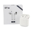 Tai nghe bluetooth i27 hỗ trợ sạc không dây. 