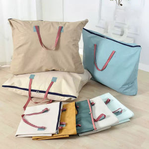 90*70CM New Large Capacity Travel Bag Waterproof Thicken Quilt Storage Bag Strong Luggage/Zipper Bag