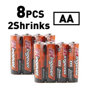 Kingever 100% Original AA R6 Extra Heavy Duty Battery 4pcs/Shrink classic series