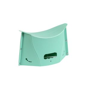 GOXBERK Plastic Material Folding Chair Small Size Ultra-Thin Design Outdoor Chair Paper Low Folding Mechanism Storage Stool Camping
