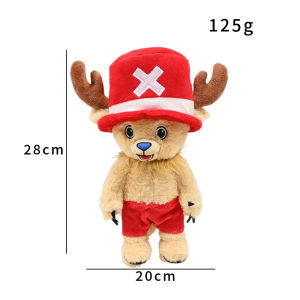 ONE PIECE Tony Tony Chopper Plush Toy Cute Reindeer Stuffed Doll Anime Collectible Kids Birthday Gift Home Decor
