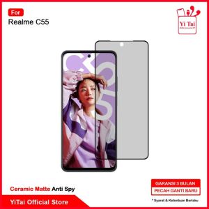 YITAI - Ceramic Matte Anti Spy Realme C55 YITAI Indonesia