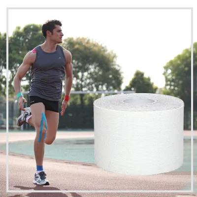 [SG In Stock]KT Tape Kinesiology Sports Tape Elastic Relief Strain Patch Athletic Recovery Fitness Bandages(5m x 5cm)